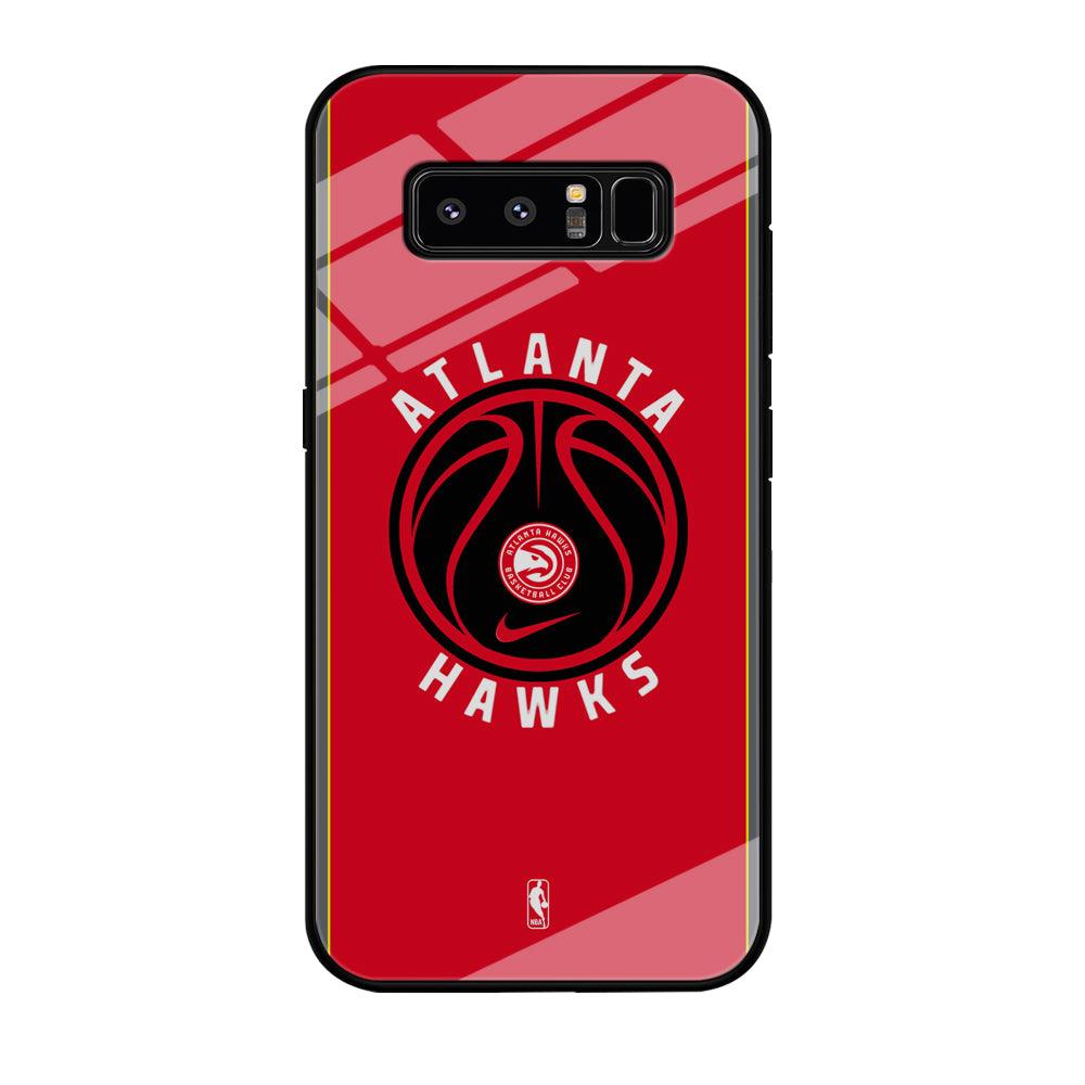 NBA Atlanta Hawks Simplicity Samsung Galaxy Note 8 Case-Oxvistore