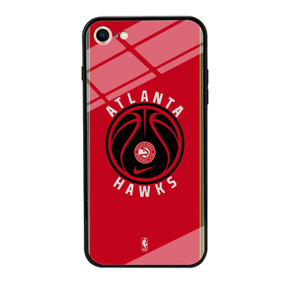 NBA Atlanta Hawks Simplicity iPhone 8 Case-Oxvistore