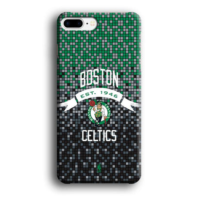 NBA Boston Celtics Colour Pixel iPhone 7 Plus Case-Oxvistore