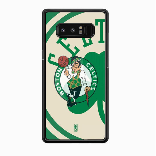 NBA Boston Celtics Part of Pride Samsung Galaxy Note 8 Case-Rubber Black (2D Case)-Oxvistore