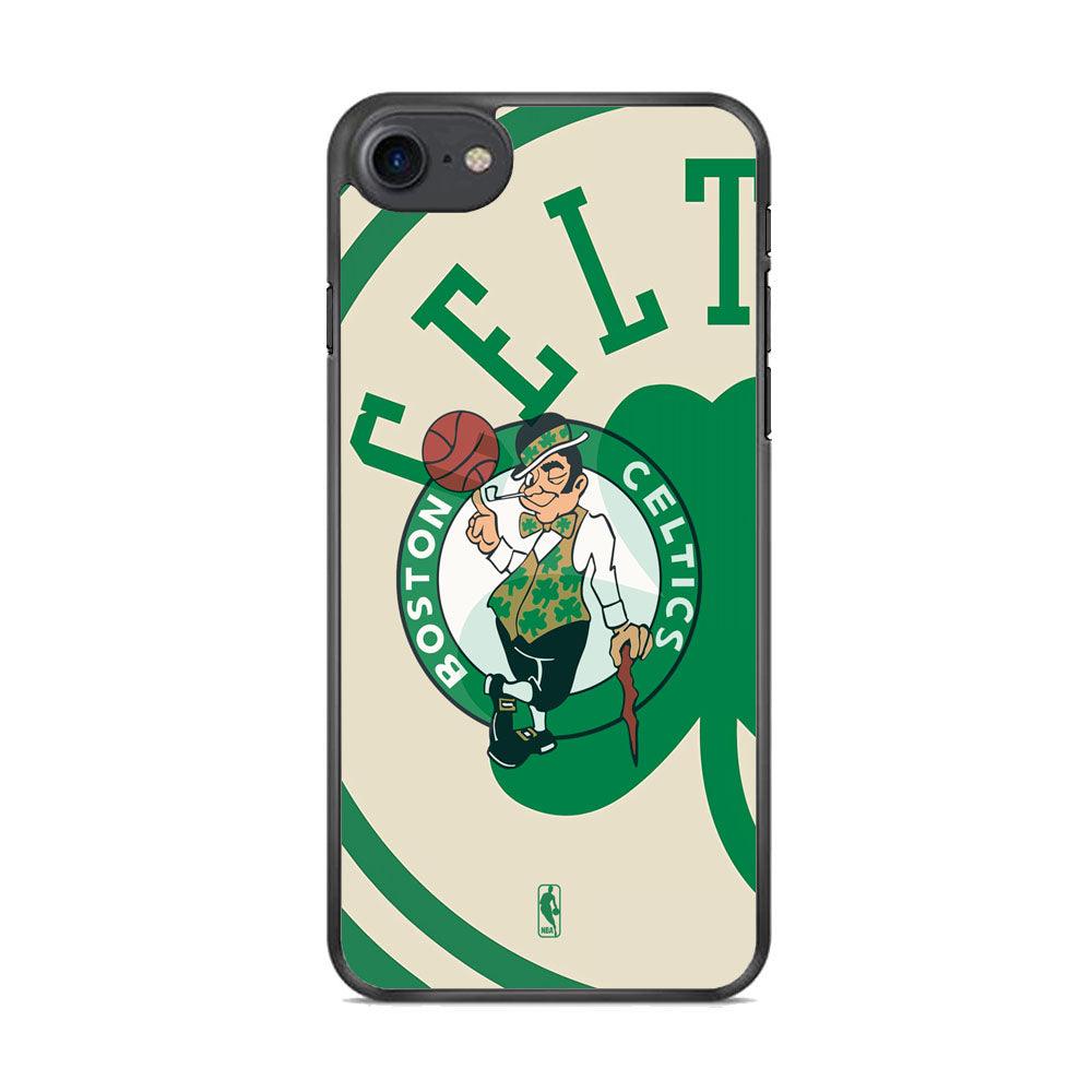 NBA Boston Celtics Part of Pride iPhone 8 Case-Rubber Black (2D Case)-Oxvistore