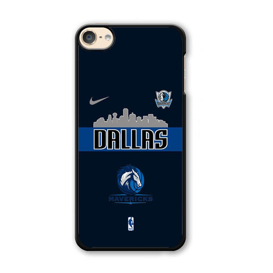 NBA Dallas Mavericks Jersey Exemplar iPod Touch 6 Case-Plastic Black (2D Case)-Oxvistore