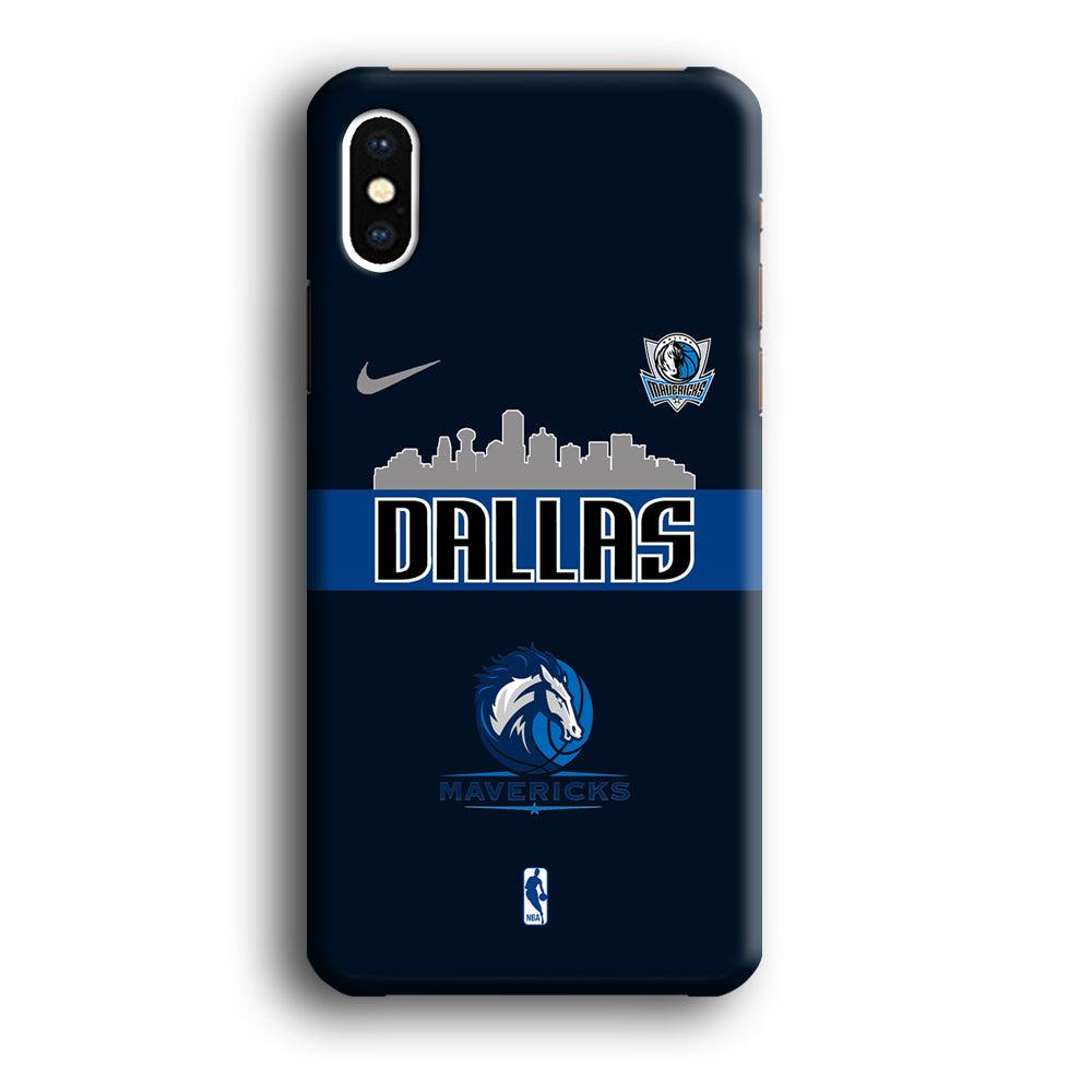 NBA Dallas Mavericks Jersey Exemplar iPhone X Case-Oxvistore