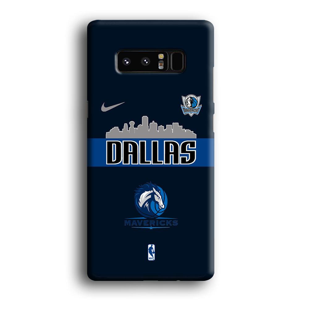 NBA Dallas Mavericks Jersey Exemplar Samsung Galaxy Note 8 Case-Oxvistore