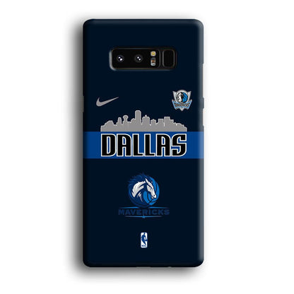 NBA Dallas Mavericks Jersey Exemplar Samsung Galaxy Note 8 Case-Oxvistore