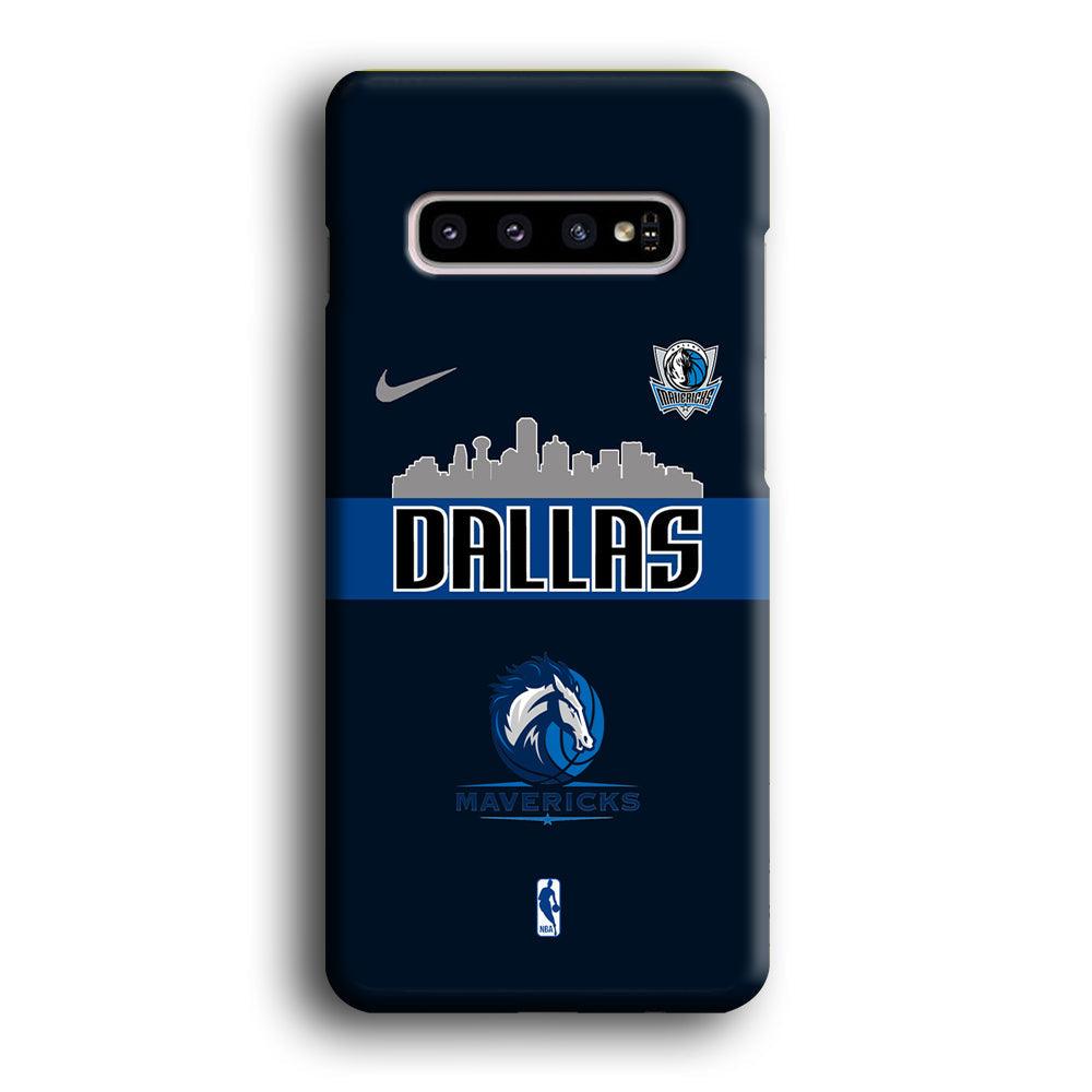 NBA Dallas Mavericks Jersey Exemplar Samsung Galaxy S10 Case-Oxvistore