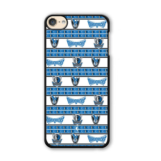 NBA Dallas Mavericks Scarf of Fanaticism iPod Touch 6 Case-Plastic Black (2D Case)-Oxvistore