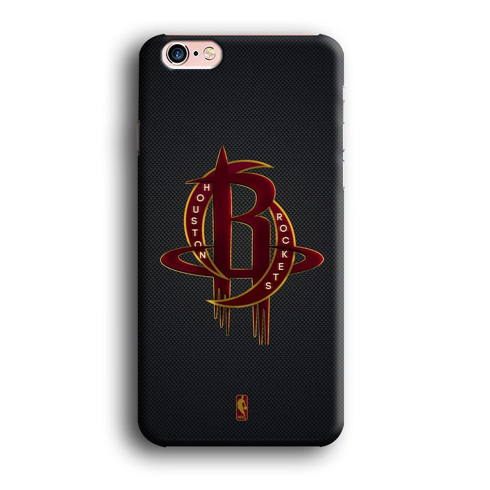 NBA Houston Rockets Gold Coil iPhone 6 Plus | 6s Plus Case-Oxvistore