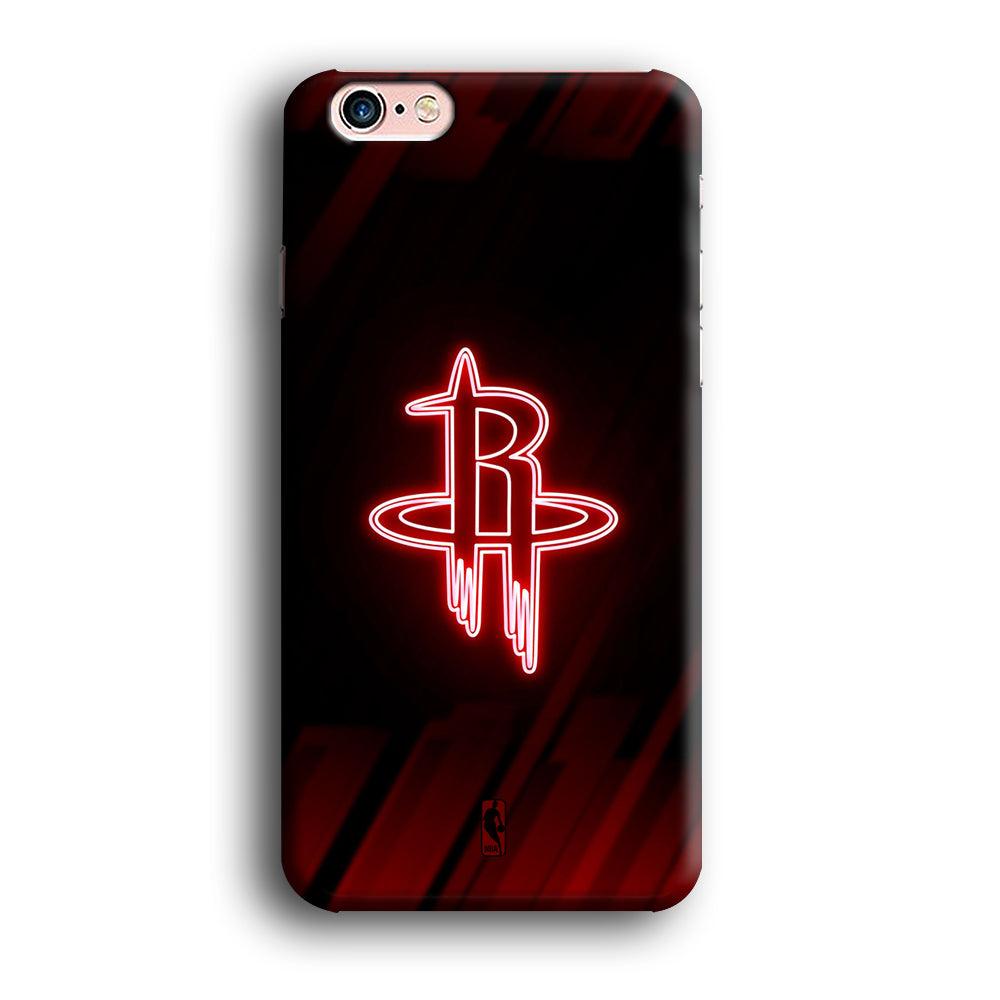 NBA Houston Rockets Red Glow iPhone 6 Plus | 6s Plus Case-Oxvistore