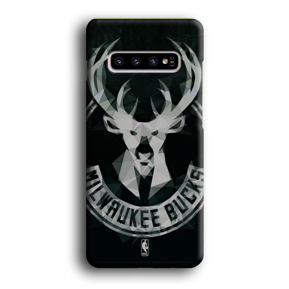 NBA Milwaukee Bucks Level Up Samsung Galaxy S10 Plus Case-Oxvistore