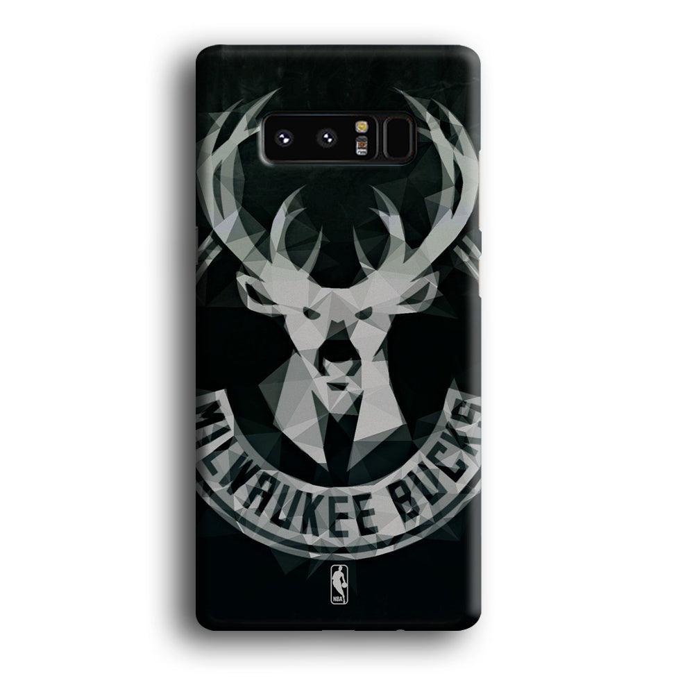 NBA Milwaukee Bucks Level Up Samsung Galaxy Note 8 Case-Oxvistore