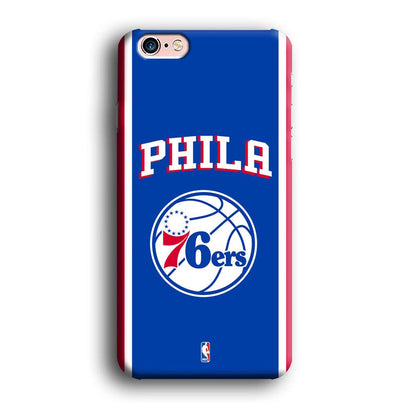 NBA Philadelphia 76ers Bold Line iPhone 6 | 6s Case-Oxvistore