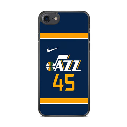 NBA Utah Jazz Jersey iPhone 8 Case-Oxvistore