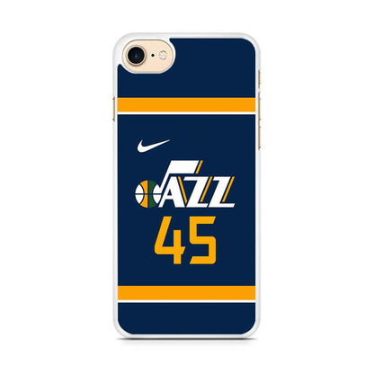 NBA Utah Jazz Jersey iPhone 8 Case-Oxvistore