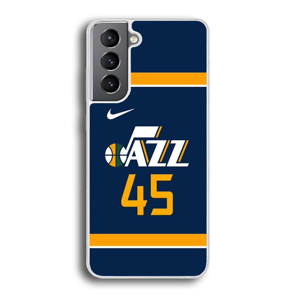 NBA Utah Jazz Jersey Samsung Galaxy S21 Plus Case-Oxvistore