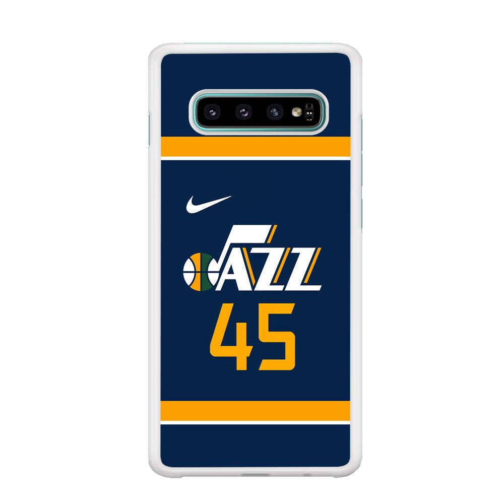 NBA Utah Jazz Jersey Samsung Galaxy S10 Plus Case-Oxvistore