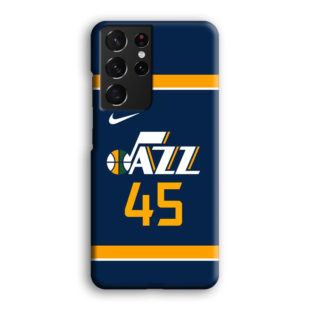 NBA Utah Jazz Jersey Samsung Galaxy S21 Ultra Case-Oxvistore