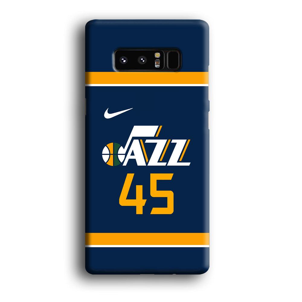 NBA Utah Jazz Jersey Samsung Galaxy Note 8 Case-Oxvistore