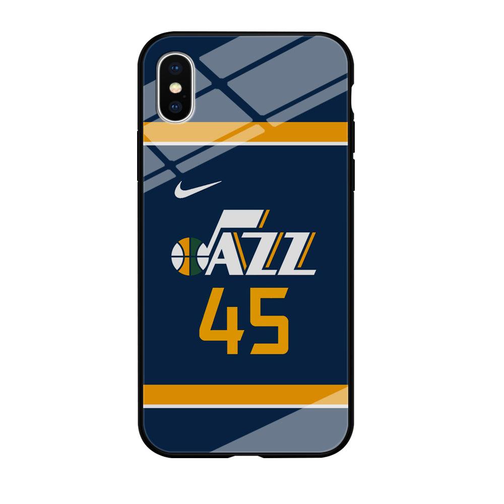 NBA Utah Jazz Jersey iPhone X Case-Oxvistore