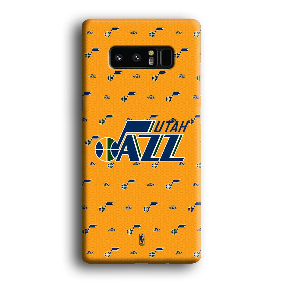 NBA Utah Jazz Orange Nest Samsung Galaxy Note 8 Case-Oxvistore