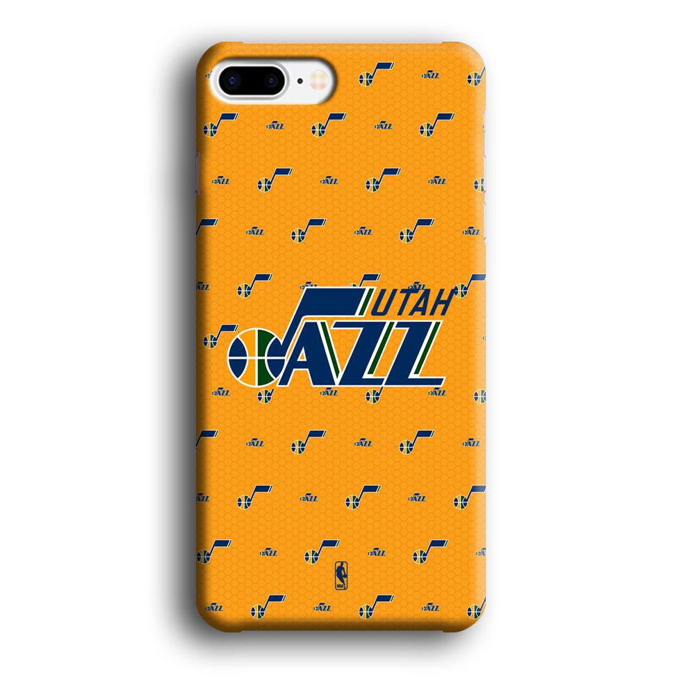 NBA Utah Jazz Orange Nest iPhone 7 Plus Case-Oxvistore