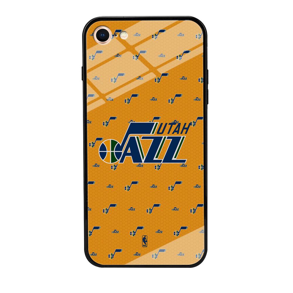 NBA Utah Jazz Orange Nest iPhone 8 Case-Oxvistore