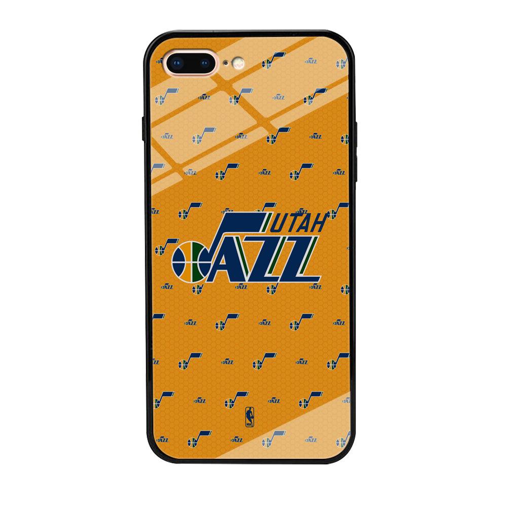 NBA Utah Jazz Orange Nest iPhone 7 Plus Case-Oxvistore