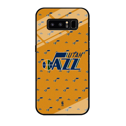 NBA Utah Jazz Orange Nest Samsung Galaxy Note 8 Case-Oxvistore