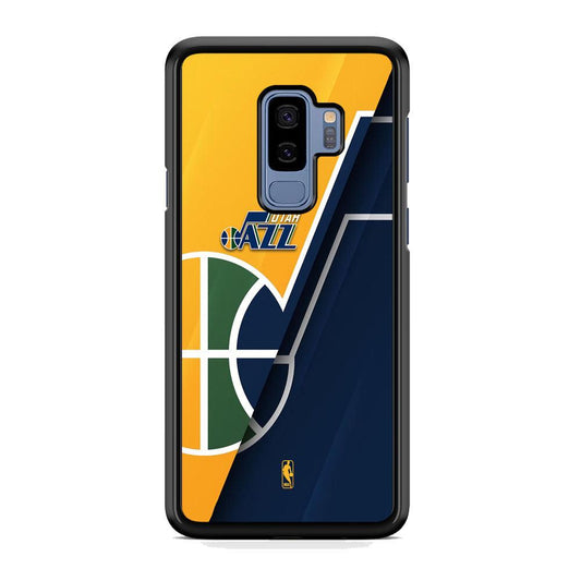 NBA Utah Jazz Tone of Pride Samsung Galaxy S9 Plus Case-Rubber Black (2D Case)-Oxvistore