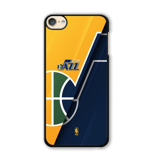 NBA Utah Jazz Tone of Pride iPod Touch 6 Case-Plastic Black (2D Case)-Oxvistore