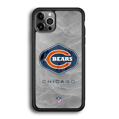 NFL Chicago Bears Smoke Wave iPhone 12 Pro Case-Oxvistore