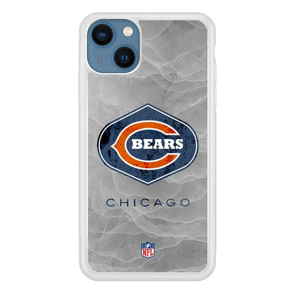 NFL Chicago Bears Smoke Wave iPhone 15 Plus Case-Oxvistore