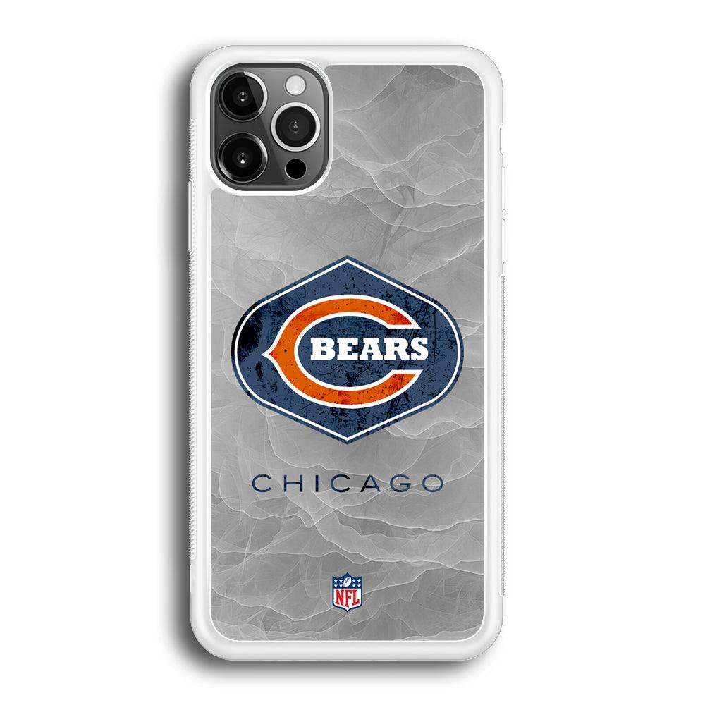 NFL Chicago Bears Smoke Wave iPhone 12 Pro Case-Oxvistore