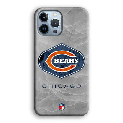 NFL Chicago Bears Smoke Wave iPhone 15 Pro Max Case-Oxvistore