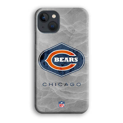 NFL Chicago Bears Smoke Wave iPhone 15 Plus Case-Oxvistore