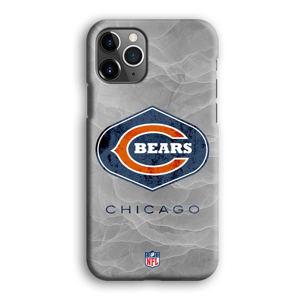 NFL Chicago Bears Smoke Wave iPhone 12 Pro Case-Oxvistore