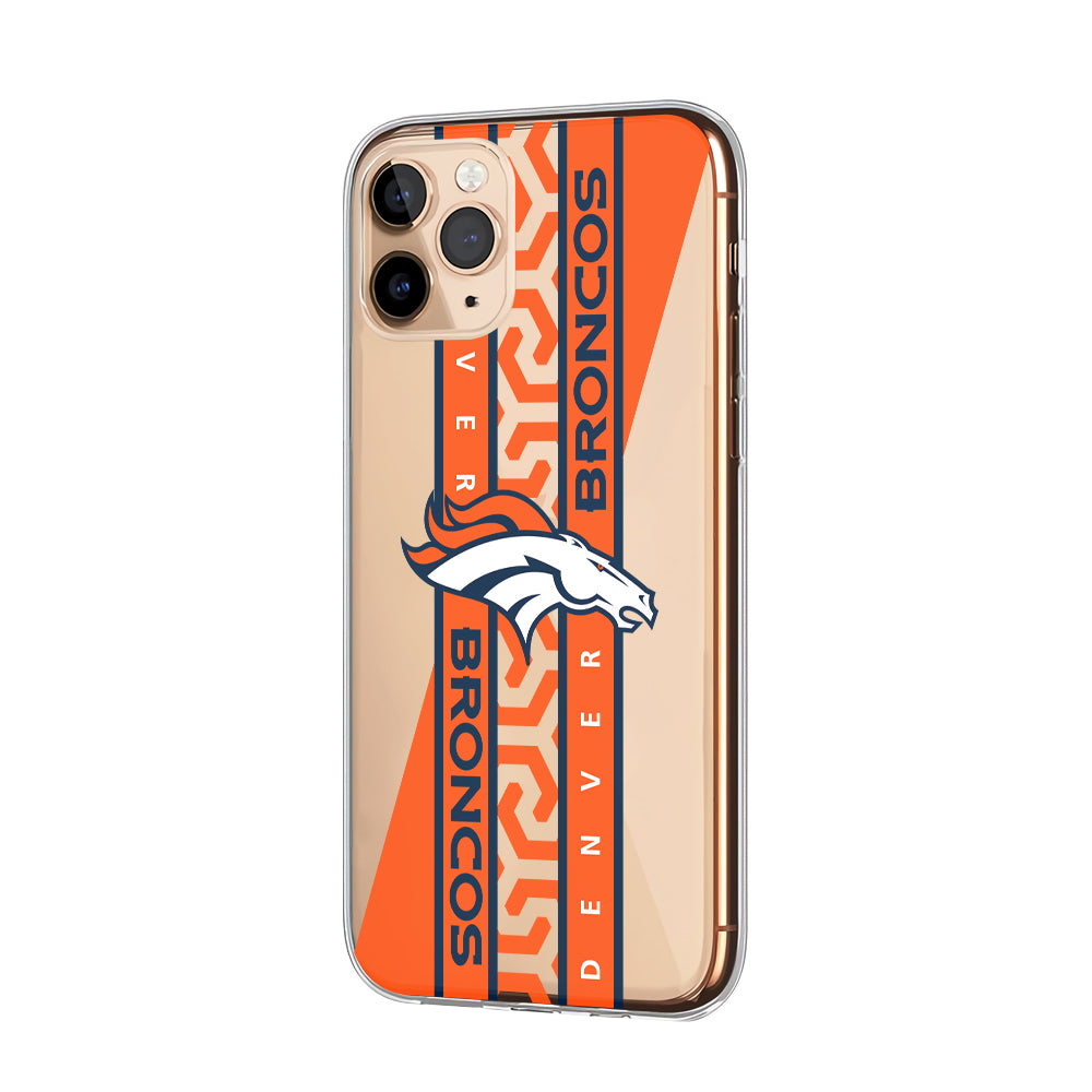 NFL Denver Broncos Increase The Power Clear Soft Case