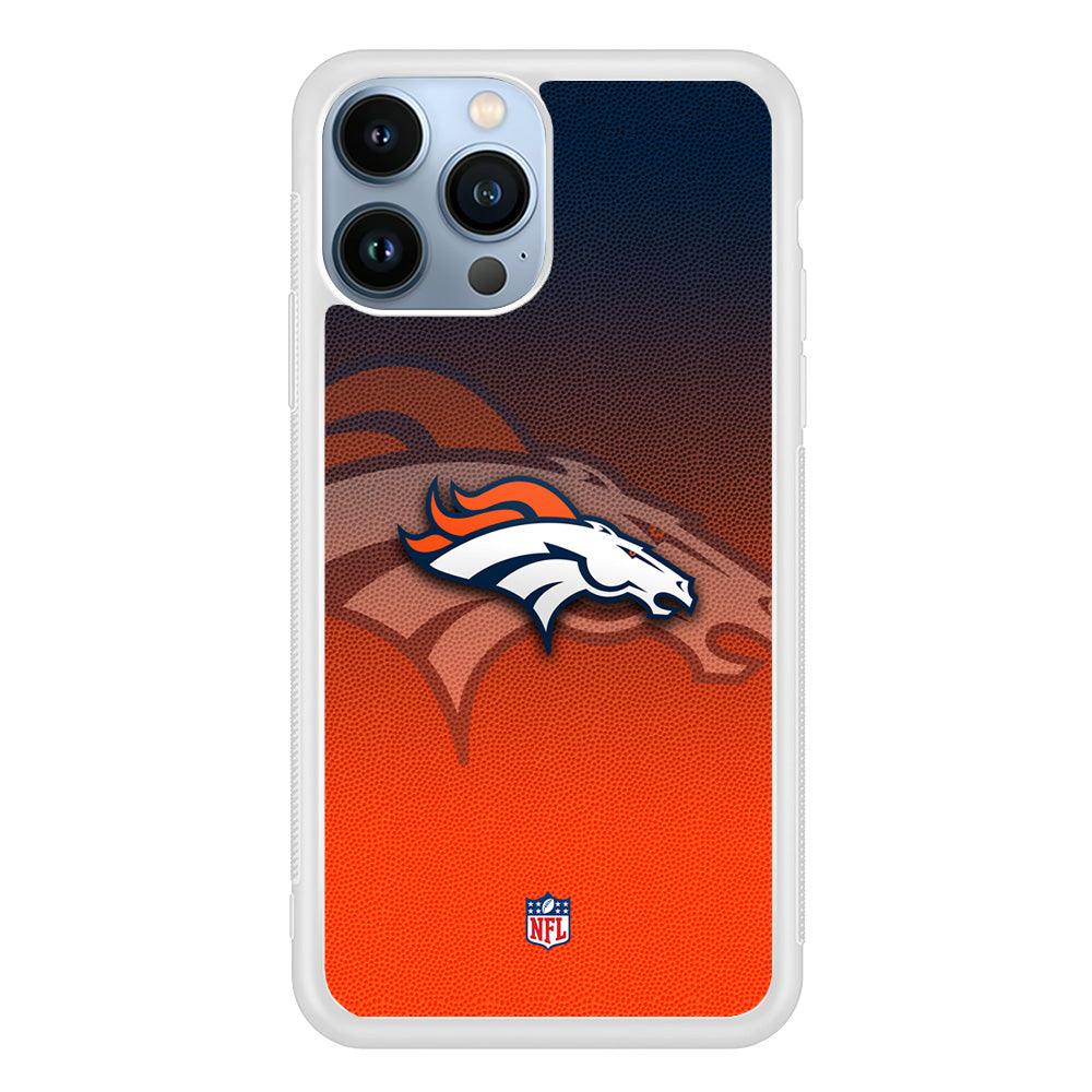 NFL Denver Broncos The Gradation Wall iPhone 15 Pro Case-Oxvistore