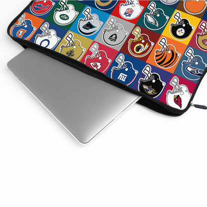 NFL Logo Helm Team Laptop Sleeve Protective Cover