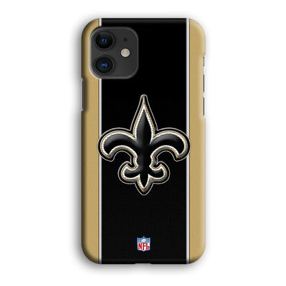 NFL New Orleans Saints Straight iPhone 12 Case-Oxvistore