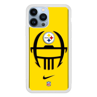 NFL Pittsburgh Steelers Ring of Face iPhone 14 Pro Max Case-Oxvistore