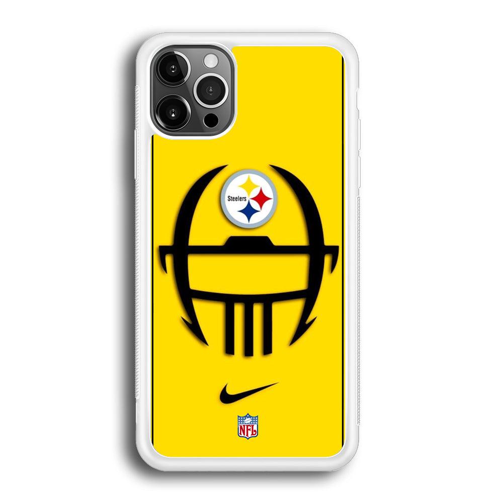 NFL Pittsburgh Steelers Ring of Face iPhone 12 Pro Case-Oxvistore