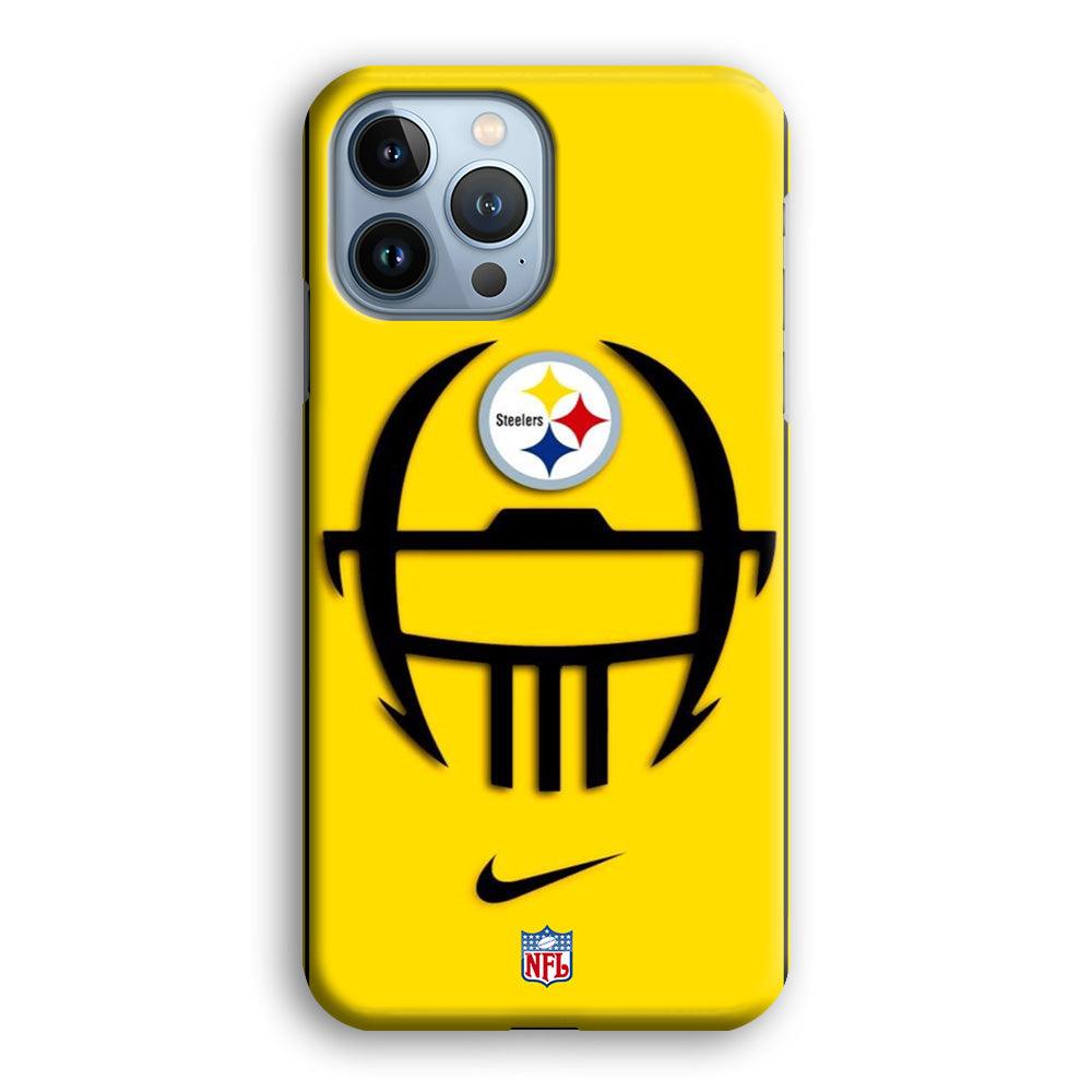 NFL Pittsburgh Steelers Ring of Face iPhone 15 Pro Case-Oxvistore