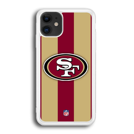 NFL San Francisco 49ers Dash in Maroon iPhone 12 Case-Oxvistore