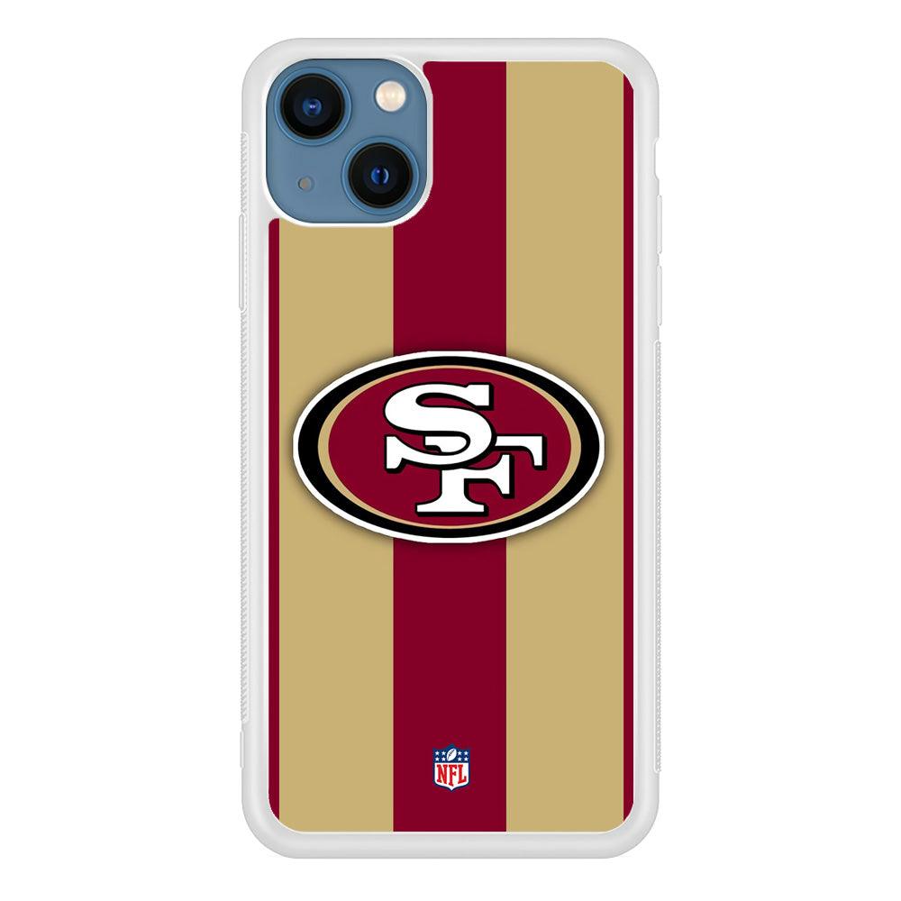 NFL San Francisco 49ers Dash in Maroon iPhone 15 Plus Case-Oxvistore