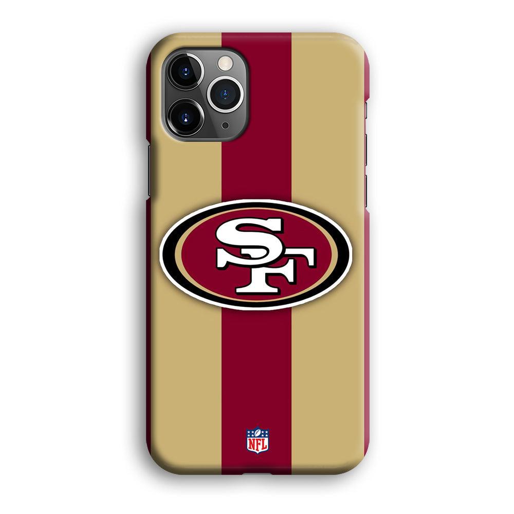 NFL San Francisco 49ers Dash in Maroon iPhone 12 Pro Case-Oxvistore