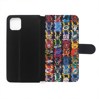 NFL Teams Collection Flip Wallet Phone Case