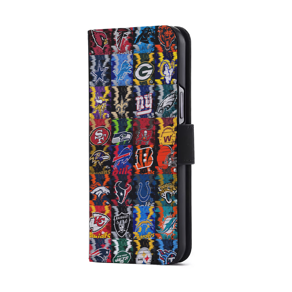 NFL Teams Collection Flip Wallet Phone Case