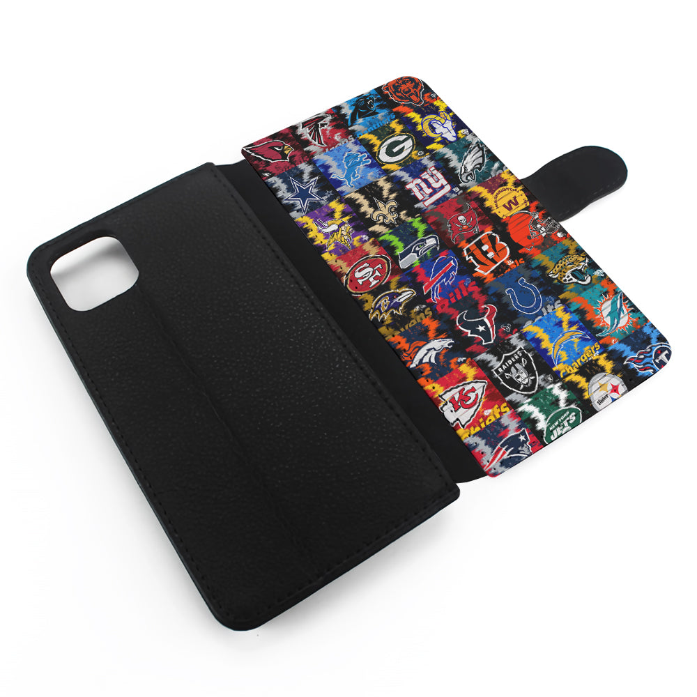 NFL Teams Collection Flip Wallet Phone Case