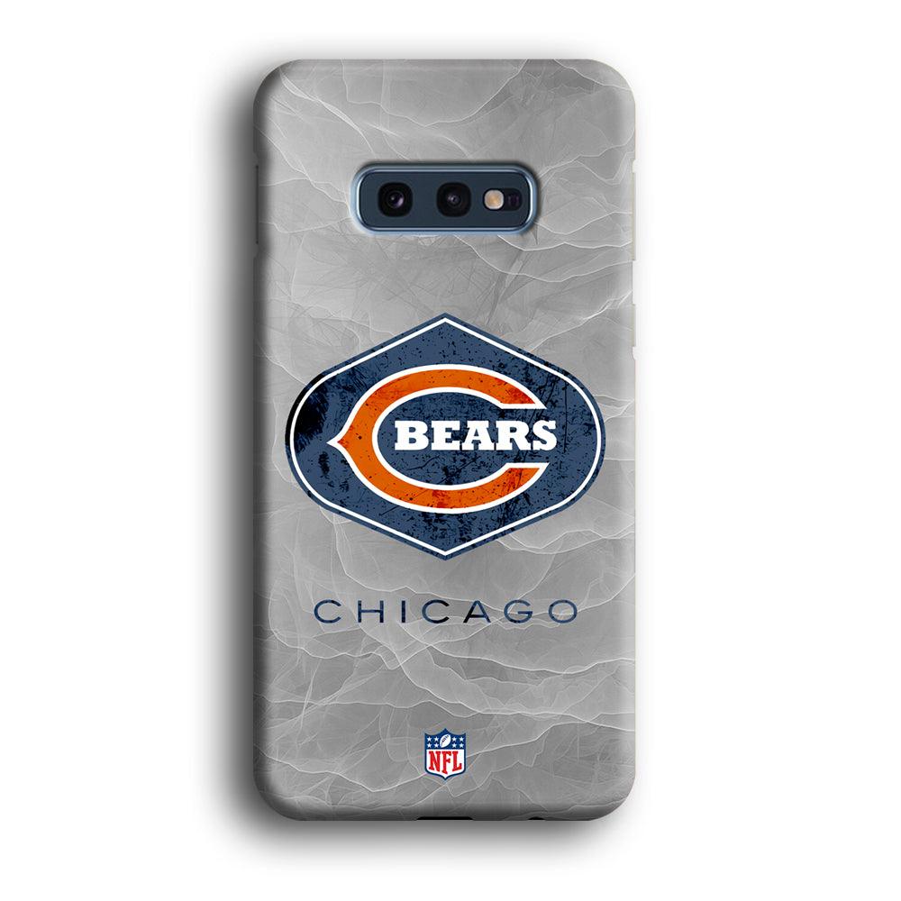 NFL Chicago Bears Smoke Wave Samsung Galaxy S10E Case-Oxvistore